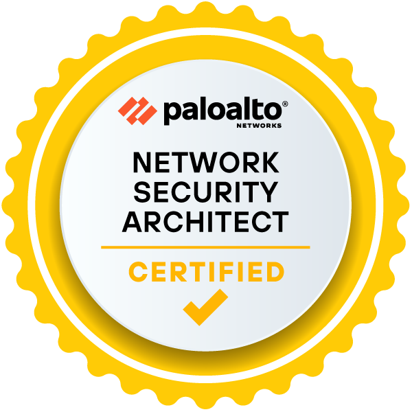 Network Security Architect &mdash; Palo Alto Networks certified