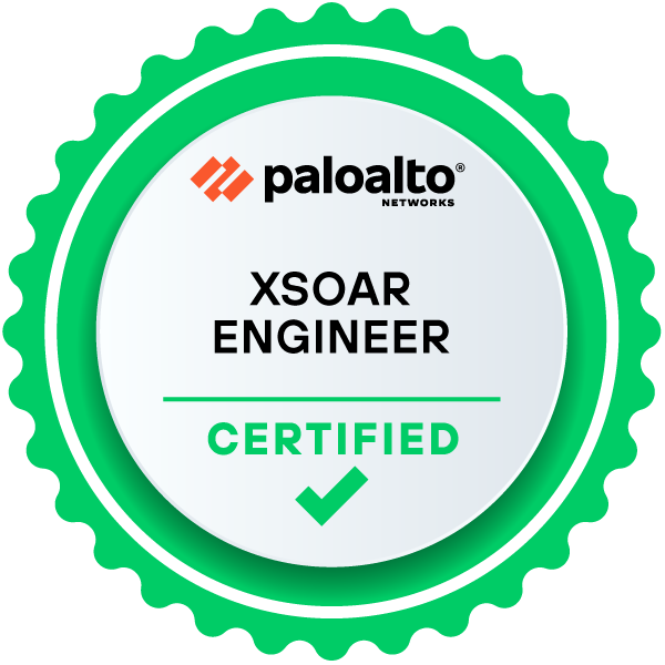 XSOAR Engineer &mdash; Palo Alto Networks certified